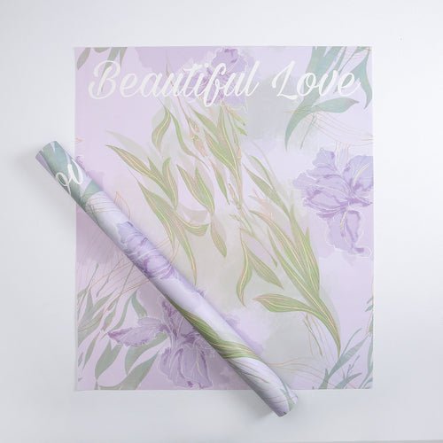 20Counts Botanical Wrapping paper for Bouquets Fresh Flowers Gift Packaging  22.8x19.6 Inch