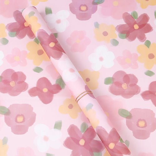 20Counts Korean Floral Wrapping Paper for Flowers