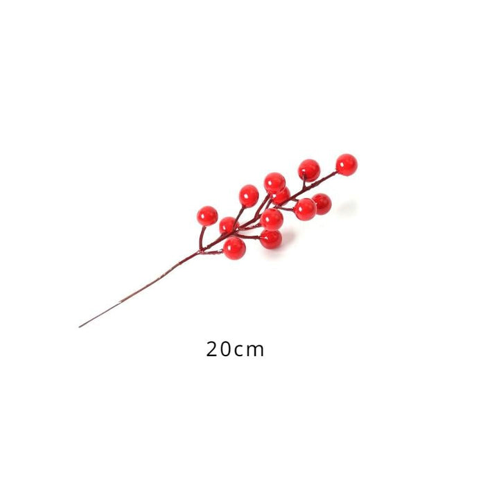 20 Pack Artificial Christmas Red Berries Stems is a wonderful addition to your christmas decor collection.