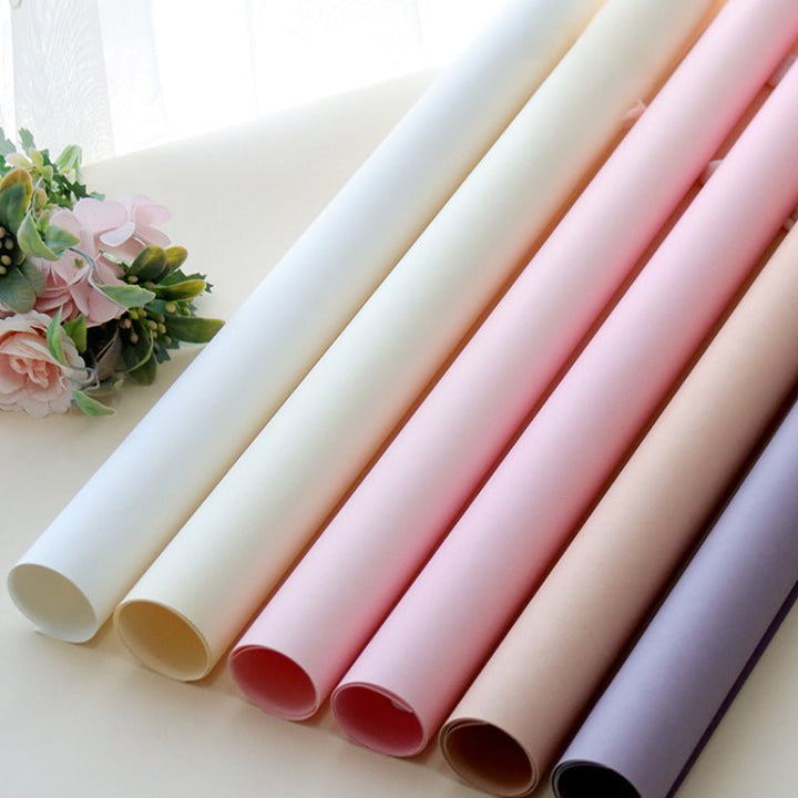 20 Sheets Colored Korean Wrapping Paper for Bouquets