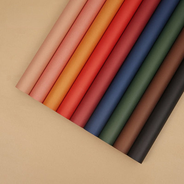 20 Sheets Double Sided Kraft Flower Wrapping Paper