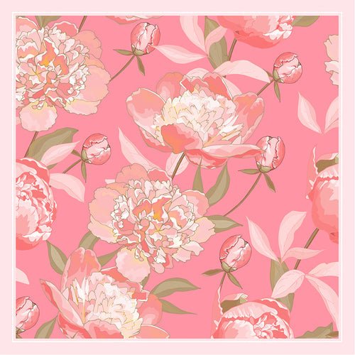 20 Sheets Pink Floral Wrapping Paper for Flowers