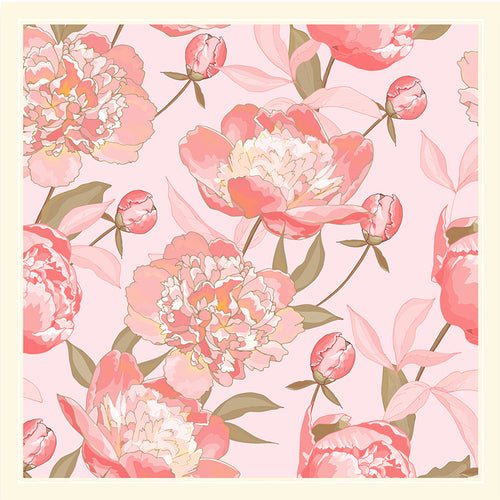 20 Sheets Pink Floral Wrapping Paper for Flowers