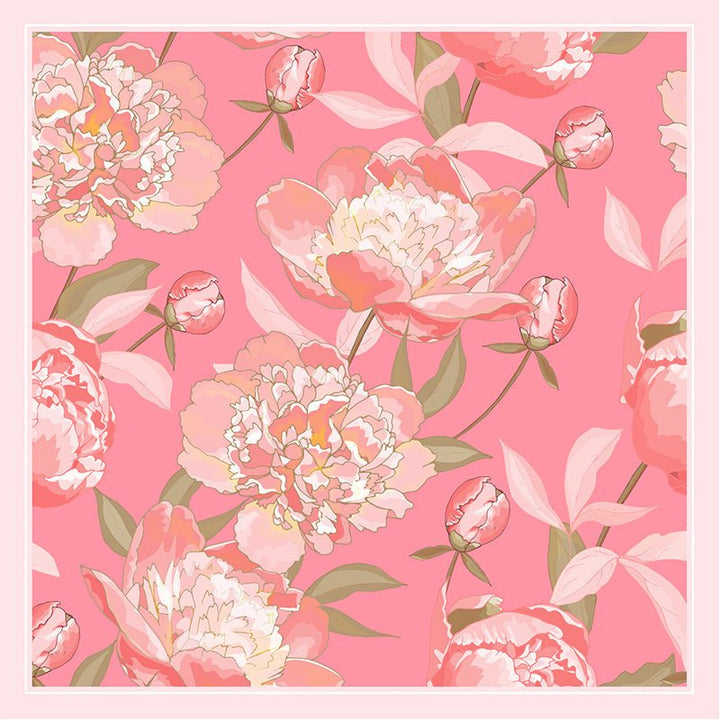 20 Sheets Pink Floral Wrapping Paper for Flowers