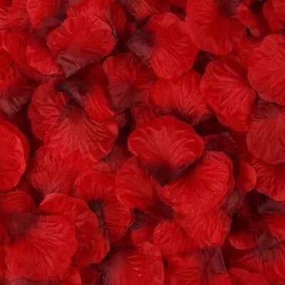 2000pcs/lot Wedding Party Accessories Artificial Flower Rose Petal Fake Petals Marriage Decoration For Valentine supplies