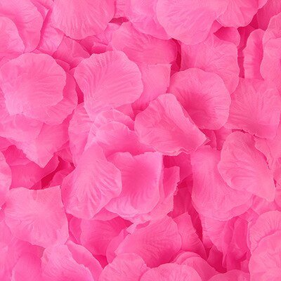 2000pcs/lot Wedding Party Accessories Artificial Flower Rose Petal Fake Petals Marriage Decoration For Valentine supplies