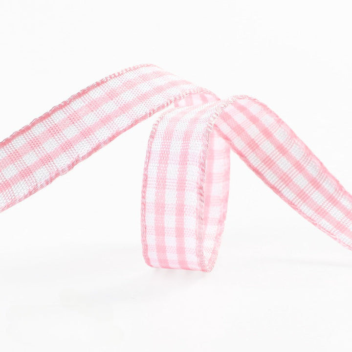 Plaid Ribbon for Gift Wrapping (10mmx45m)