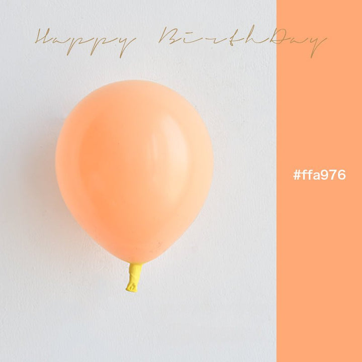 20pcs Double-Layered Latex Matte Balloons 10 Inch