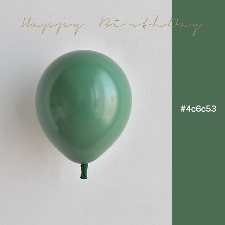 20pcs Double-Layered Latex Matte Balloons 10 Inch