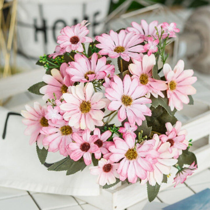 21 Heads Artificial Silk Daisy Bouquet, perfect as flower stem.