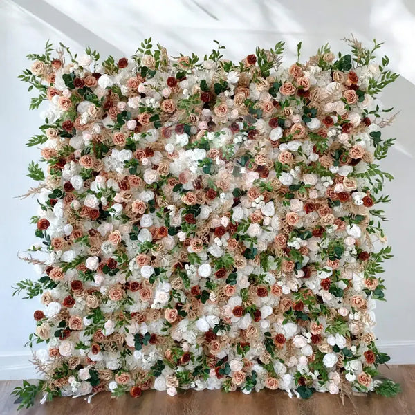 Colorful Flower Wall Backdrop for Wedding Events