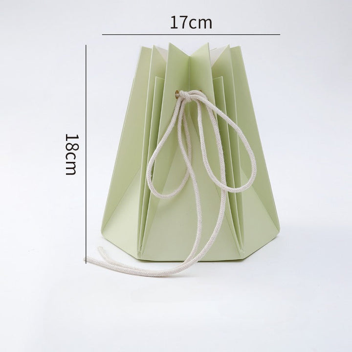 Drawstring Waterproof Paper Flower Vase Pack 10