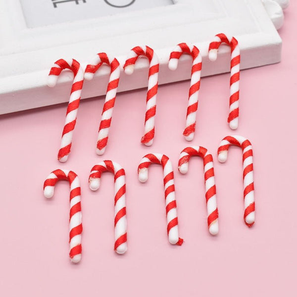 24Pcs Mini Candy Cane Ornaments for DIY Christmas Decor is a wonderful addition to your christmas floral collection.