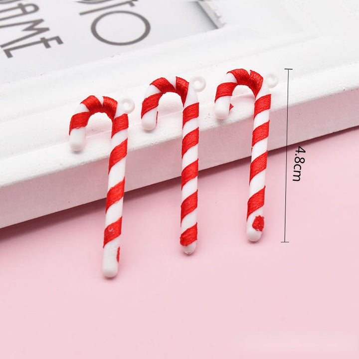 24Pcs Mini Candy Cane Ornaments for DIY Christmas Decor is a wonderful addition to your christmas floral collection.