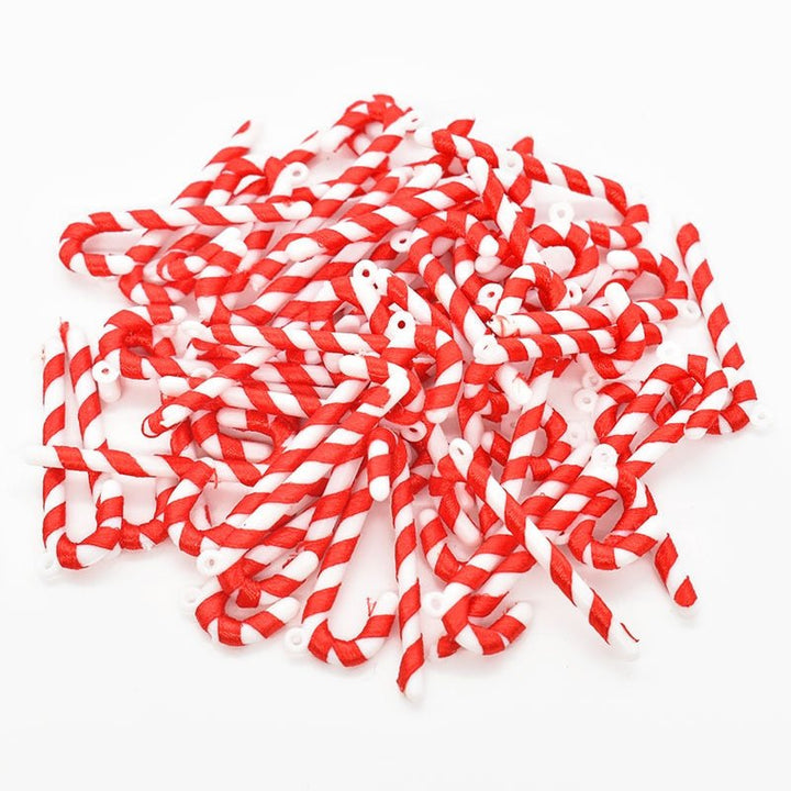 24Pcs Mini Candy Cane Ornaments for DIY Christmas Decor is a wonderful addition to your christmas arrangements collection.