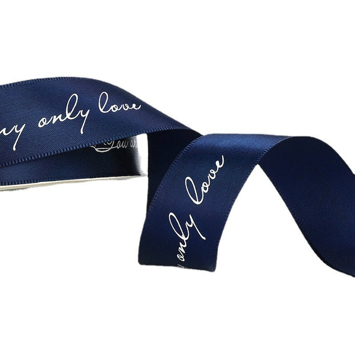 2.5cmx45m Valentine's Day Flower Gift Ribbon