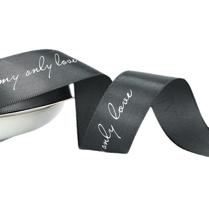 2.5cmx45m Valentine's Day Flower Gift Ribbon