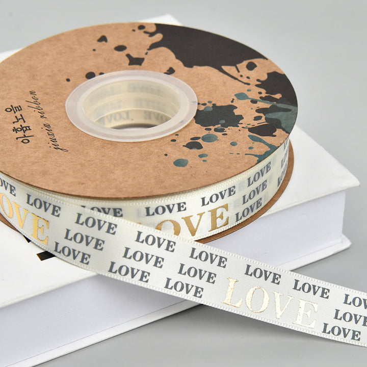 Valentine's Day LOVE Satin Ribbon (20mmx40Yd)