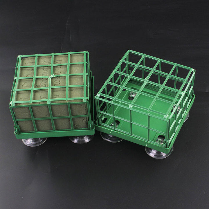 Square Floral Foam Cage with Suction Cup is an ideal addition to your floral foam collection.