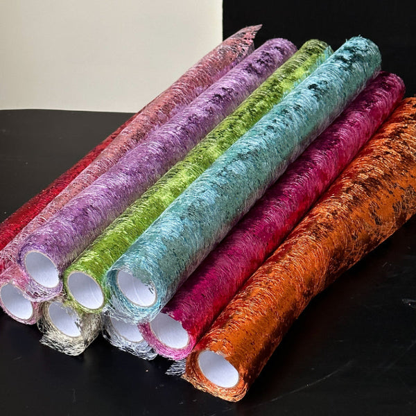 Glitter Tulle for Bouquets Wrapping (48cmx5Yd)