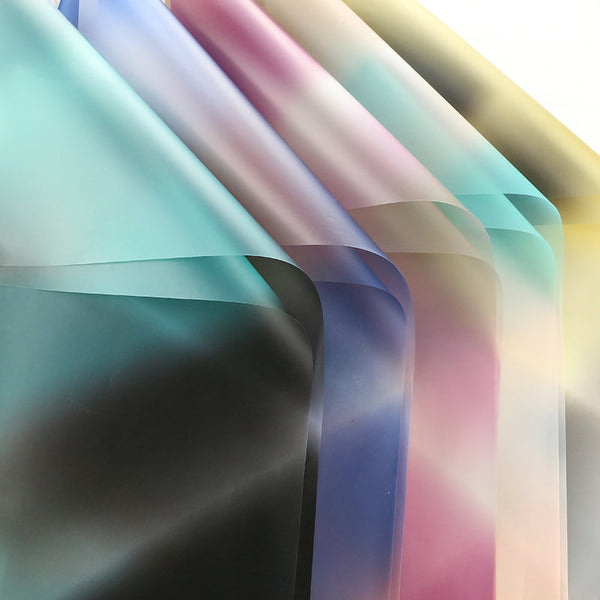 Gradient Frosted Florist Cellophane Sheets Pack 20 (58x58cm)