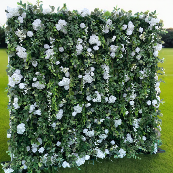3D Flower Wall -  Emerald Grace Floral Wall Backdrop