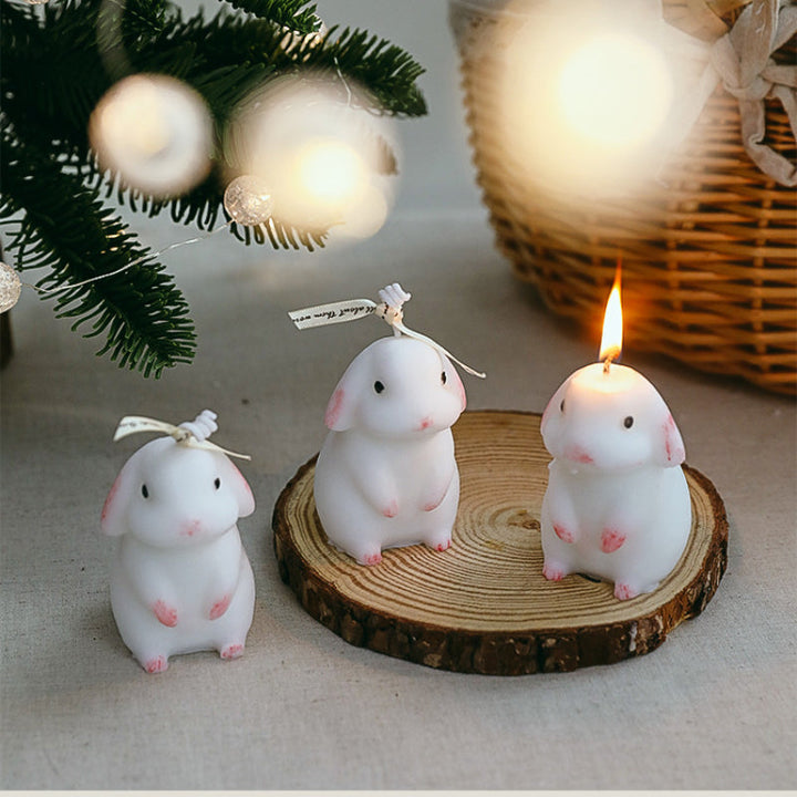 Ear-Drooping Bunny Aromatherapy Candle