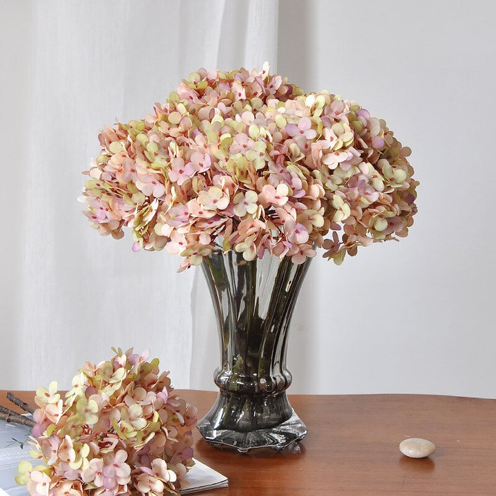 Set of 3 Fake Hydrangea Artificial Flowers, perfect as flower stem.