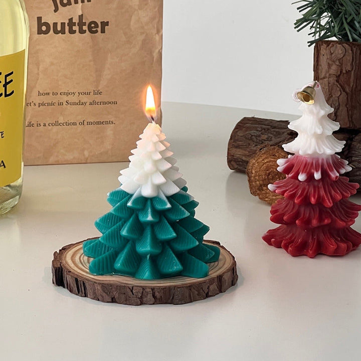 Snowy Christmas Tree Scented Candle