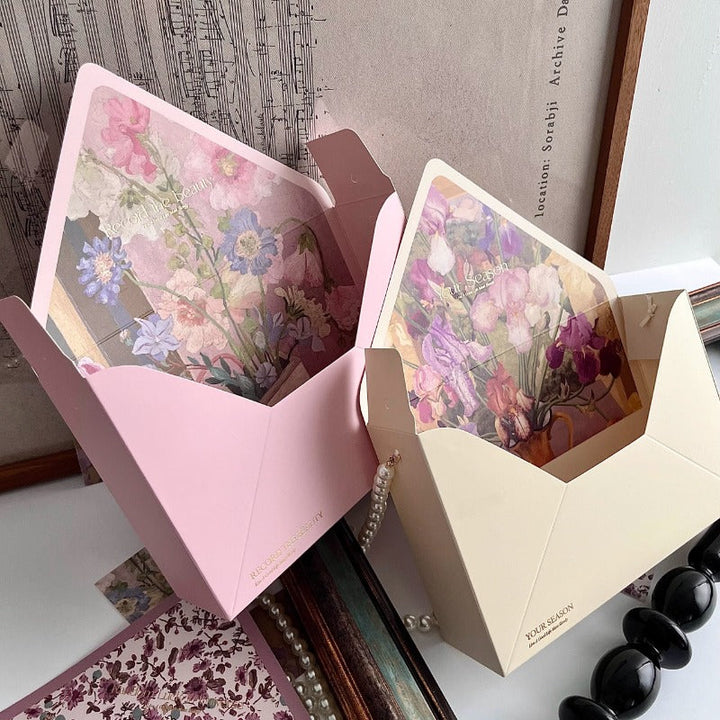 Mother's Day Envelope Shaped Flower Box Pack 3