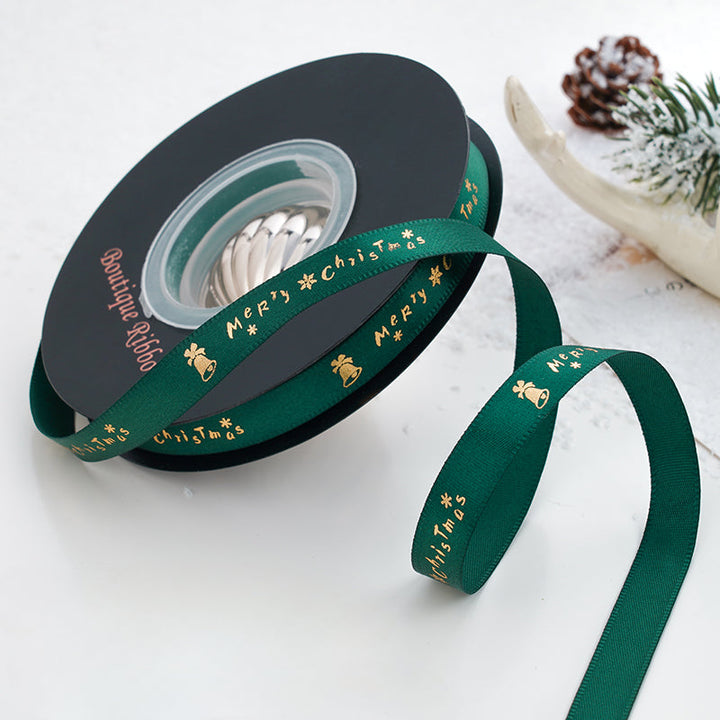 24 Yards Christmas Satin Ribbon for Crafts is a wonderful addition to your christmas arrangements collection.