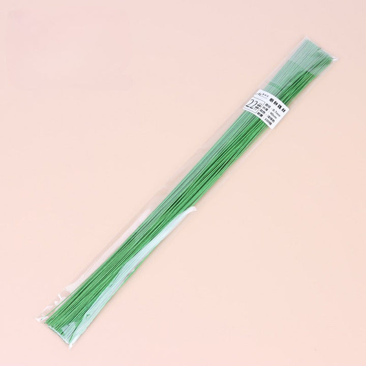 Light Green Floral Wire for Crafts Pack 100, perfect as decorative floral.