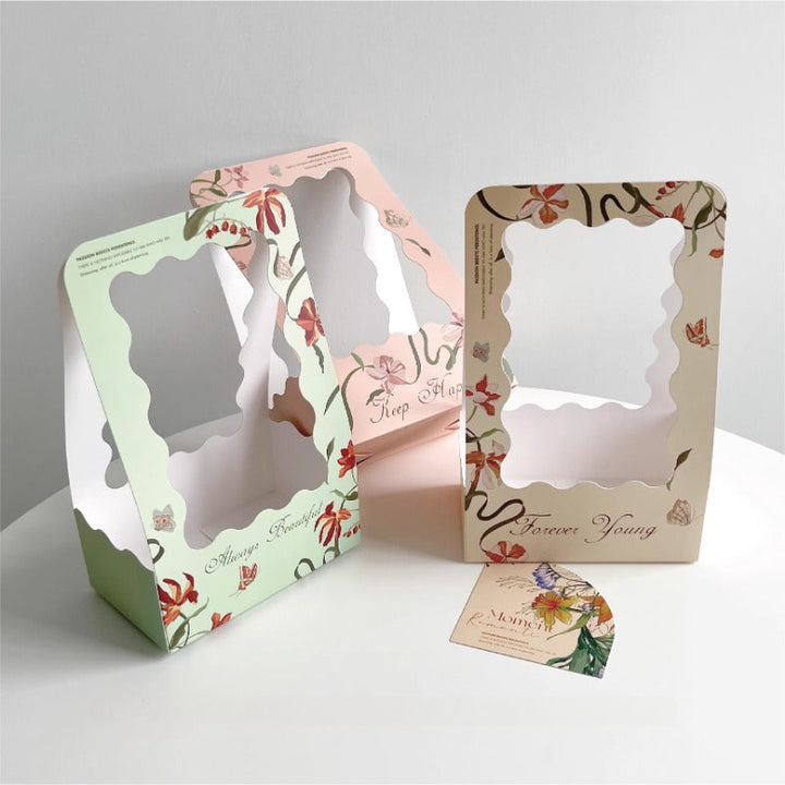 Spring Summer Floral Arrangement Gift Box Pack 6