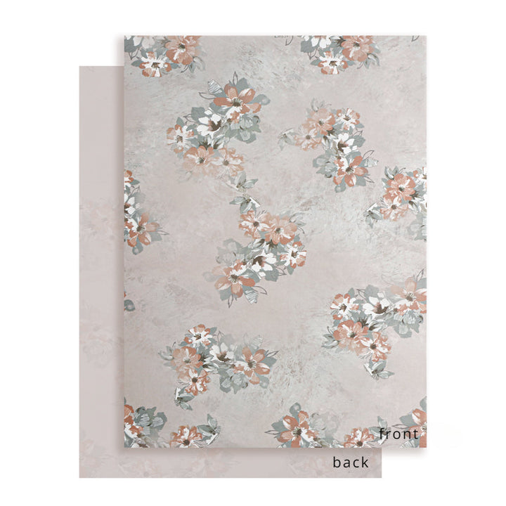 Blooming Blossoms Floral Wrap Paper Pack 20 (38x52cm)