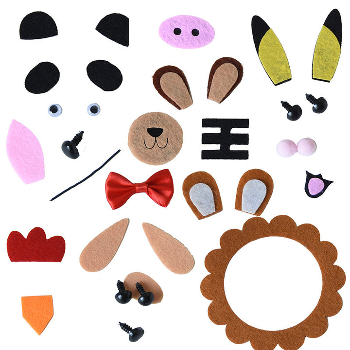 5 Sets Puppy Flower Arrangement Animals Flower DIY Safety Eyes Noses Kit is a perfect addition to your floral supply collection.