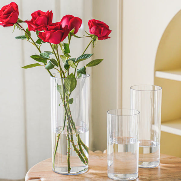 Transparent Acrylic Florist Buckets for Cut Flowers