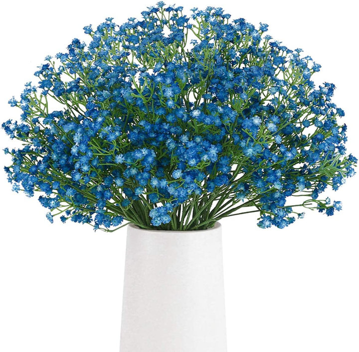 Artificial Plastic Baby's Breath Branch Pack 6, perfect as fake indoor plants.