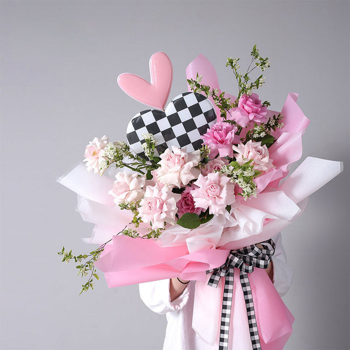 Frosted Gradient Colored Cellophane Wrap Pack 15 (58x58cm)