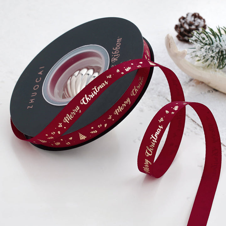 24 Yards Christmas Satin Ribbon for Crafts is a wonderful addition to your christmas decor collection.