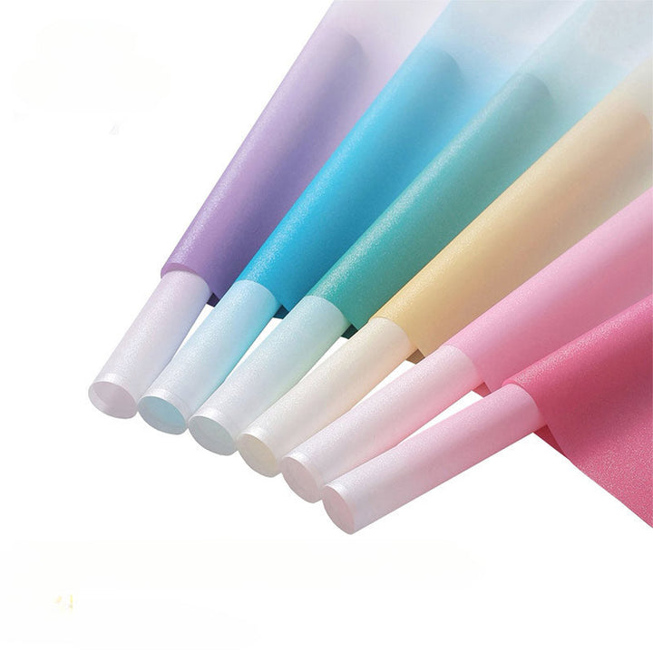 Frosted Gradient Colored Cellophane Wrap Pack 15 (58x58cm)