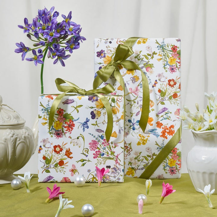 Botanical wrapping paper Gift Wrap Paper (50x70cm) Pack