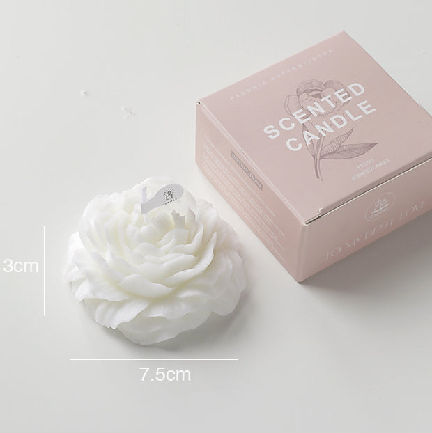 Peony Flower Scented Candle