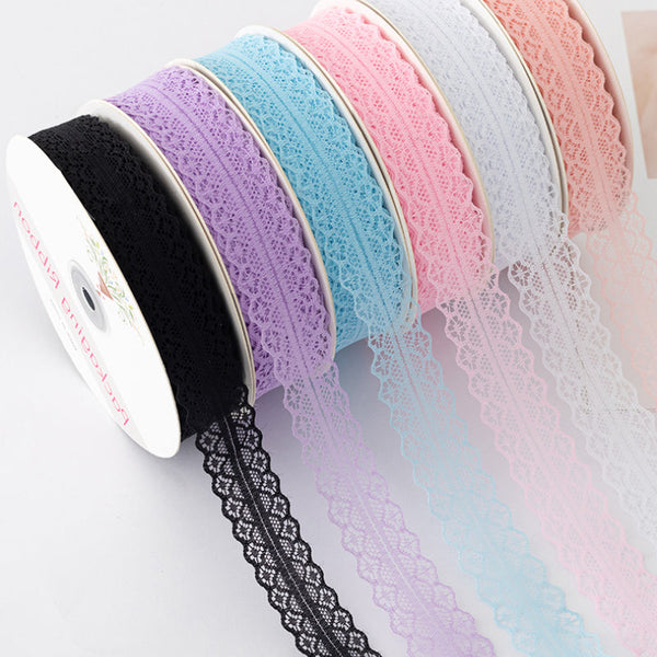 Lace Flower Bouquet Gift Wrapping Ribbon (30mmx50Yd)