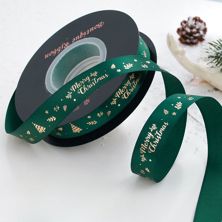 24 Yards Christmas Satin Ribbon for Crafts is a wonderful addition to your christmas decor collection.