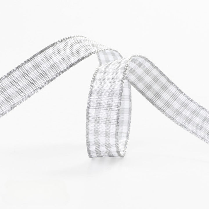 Plaid Ribbon for Gift Wrapping (10mmx45m)