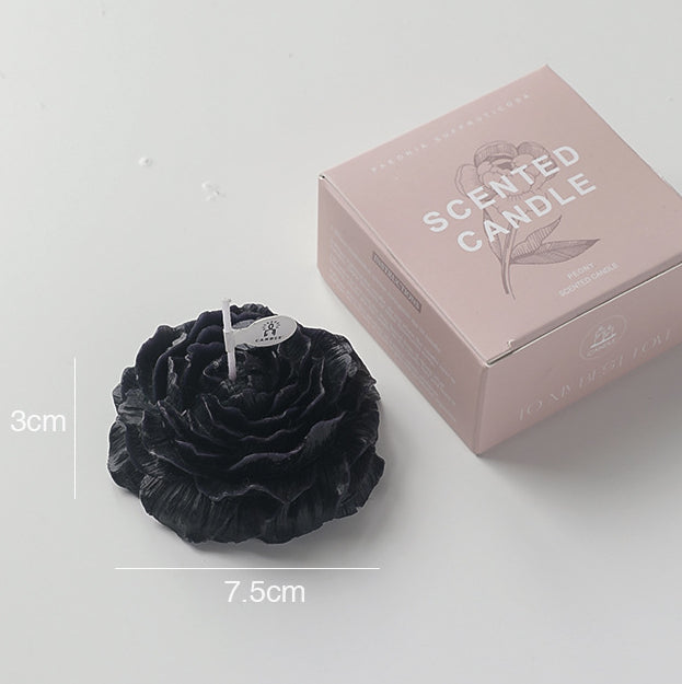 Peony Flower Scented Candle