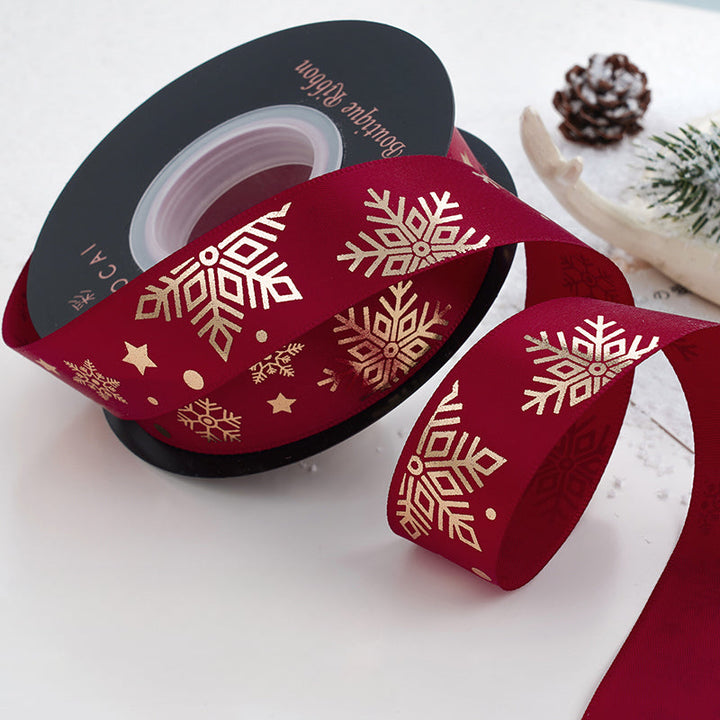 24 Yards Christmas Satin Ribbon for Crafts is a wonderful addition to your christmas decor collection.