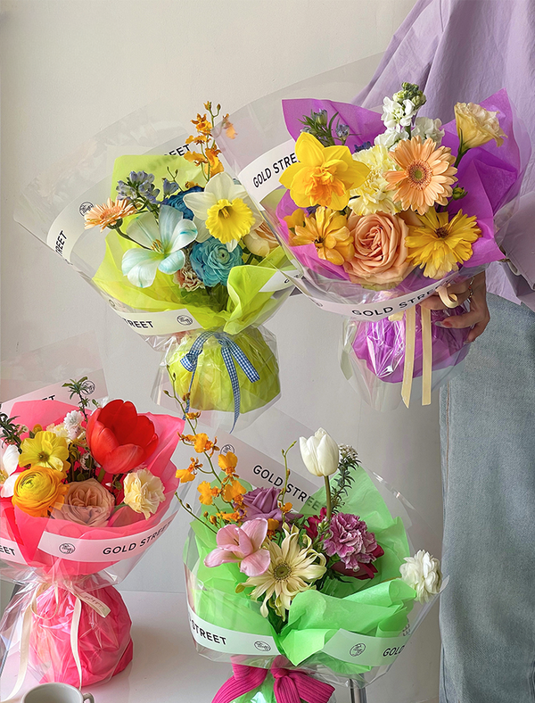 Bright Colored Floristry Tissue Paper Sheets Pack 20 (50x70cm)
