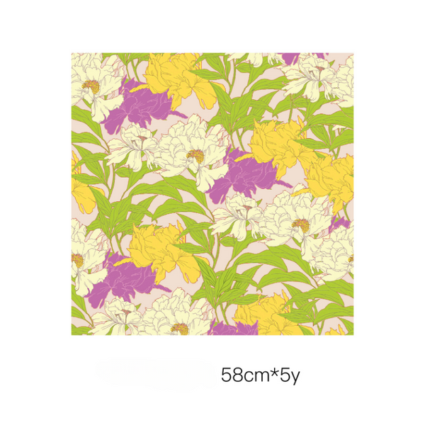 Florals Waterproof Floristry Tissue Paper Roll (58cmx5Yd)