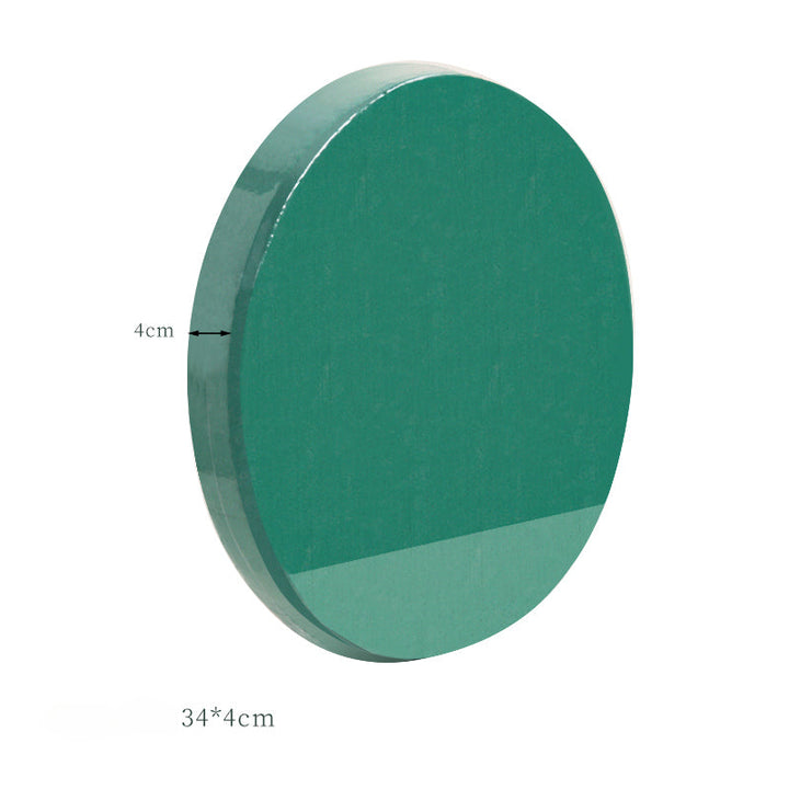 Round Green Wet Floral Foam Bricks is an ideal addition to your oasis floral foam collection.